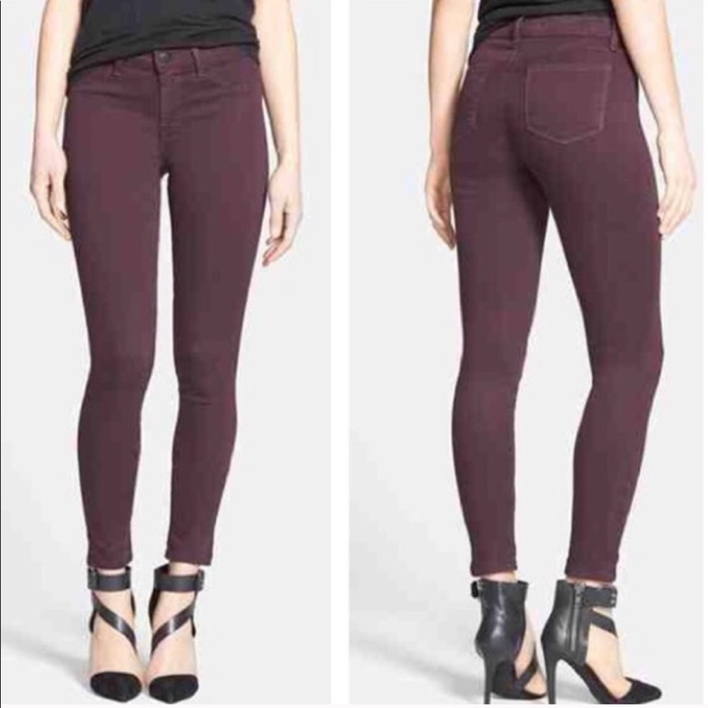 J Brand super skinny jean in Lavish